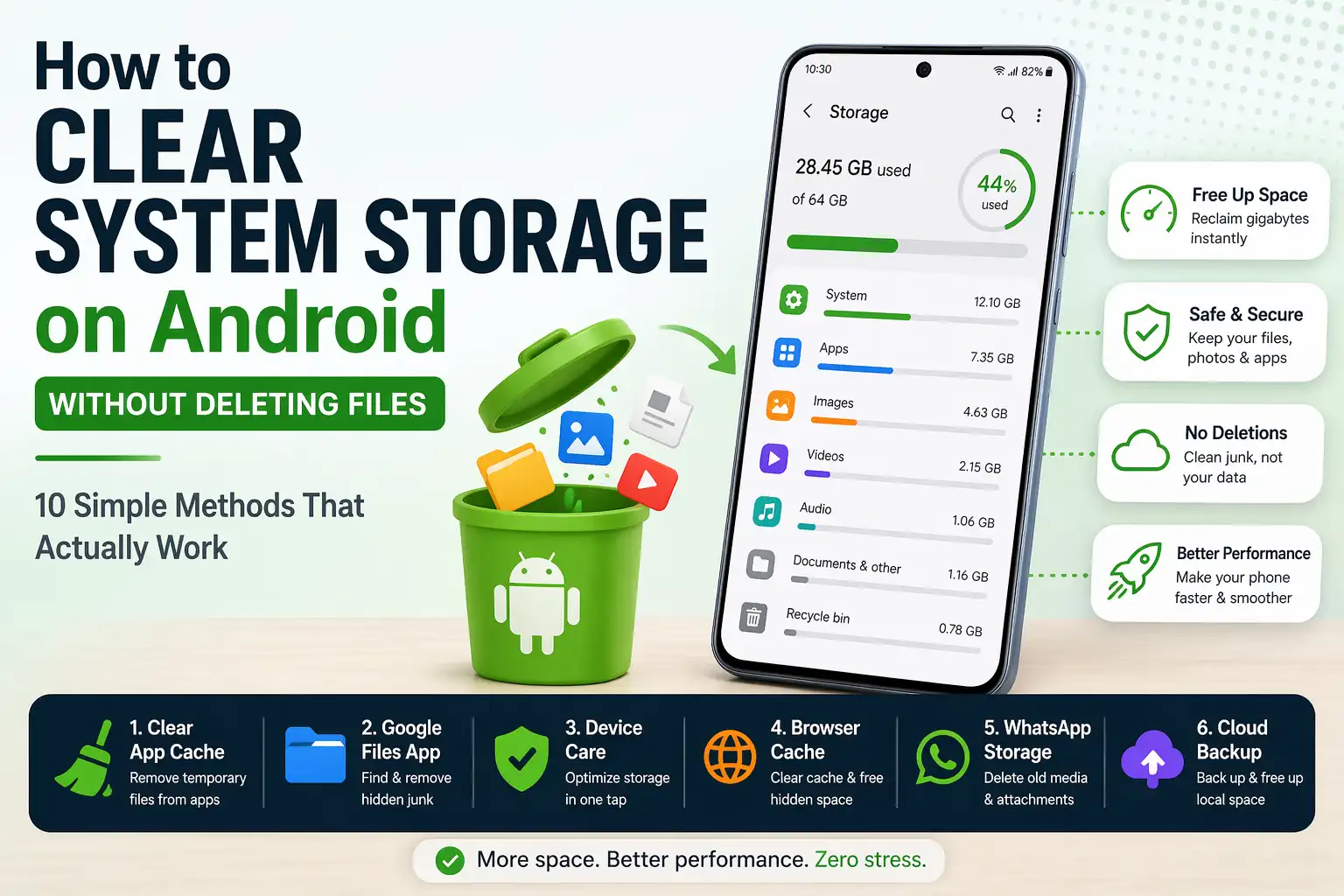 How to Clear System Storage on Android