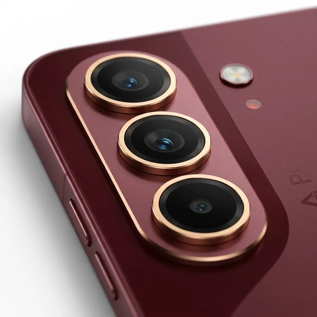 TECNO Camon Slim 5G rear camera module with 50MP main sensor and OIS