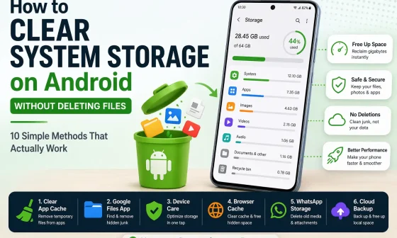 How to Clear System Storage on Android